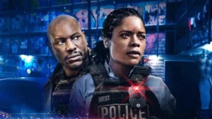 Black and Blue Poster